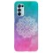 Husa compatibila cu Oppo A74 5G model Watercolor Mandala, Silicon, TPU, Viceversa