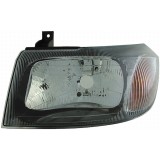 Far Ford Transit 01.2002-04.2006, partea Dreapta, electric, tip bec H4, cu motoras, reflector negru, Best Auto Vest