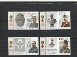 ROMANIA 2017 LP 2174 a GLORIE EROILOR PRIMULUI RAZBOI MONDIAL SERIE CU VINIETA MNH NESTAMPILATA, Nestampilat