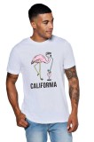 Cumpara ieftin Tricou barbati alb - California - M, THEICONIC