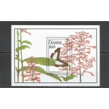 GUYANA 1990 FAUNA INSECTE FLUTURI