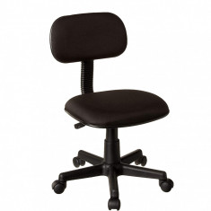 Scaun de birou ergonomic, inaltime reglabila, rotativ, albastru, negru foto