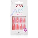 KISS Gel Fantasy Jelly unghii artificiale 28 buc