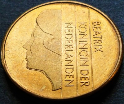 Moneda 5 GULDENI / GULDEN - OLANDA, anul 1989 *cod 3964 foto