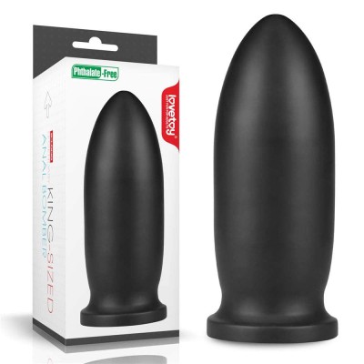 Anal Bomber - Dop anal, negru, 22.5 cm foto