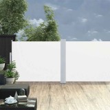 Cumpara ieftin Copertină laterală retractabilă de terasă, crem, 170 x 1200 cm