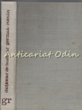 Dictionar German-Roman de Buzunar, Alexandru Roman, Editura Stiintifica, 1967, 331 pagini, Coperta Cartonata