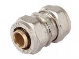 Conector dublu pentru pexal ,diametru 26 mm