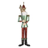 Cumpara ieftin Figurina Mos Craciun metal multicolor 64x48x235 cm