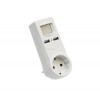 Triplu Stecher 1 Suco + 2 USB, Intrerupator On/Off, 250V, 16A, Incarcator Telefon, Tableta