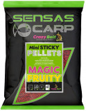 Cumpara ieftin Sensas Pellets Mini Sticky Magic Fruity (fructe) 700g