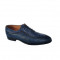 Pantofi barbati,Francesco Ricotti, albastru croc,marime 42