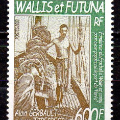 Wallis&Futuna 2003, Aniversari, Personalitati, Gerbault, serie neuzata, MNH