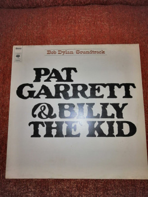 Bob Dylan Pat Garrett &amp;amp; Billy the Kid CBS 1973 NL vinil vinyl foto