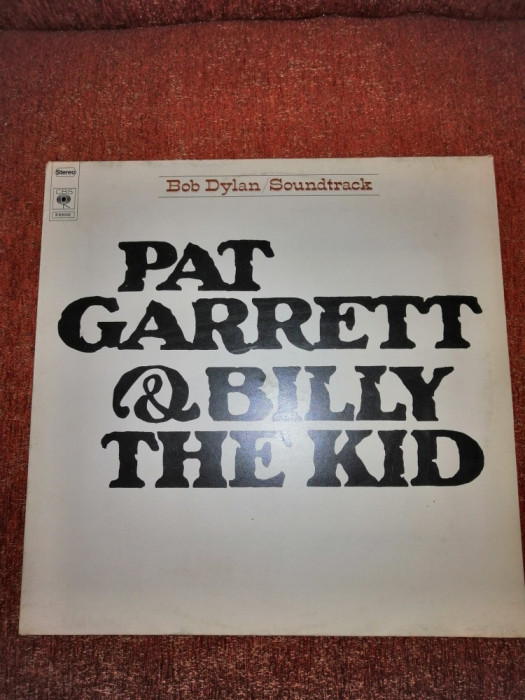 Bob Dylan Pat Garrett &amp; Billy the Kid CBS 1973 NL vinil vinyl