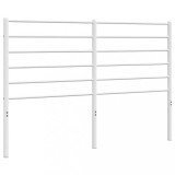 Cumpara ieftin Tablie de pat de schimb metalica, alb, 150 cm