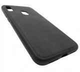 Husa silicon Forcell Denim neagra pentru Xiaomi Redmi Note 7