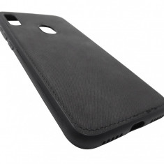 Husa silicon Forcell Denim neagra pentru Xiaomi Redmi Note 7