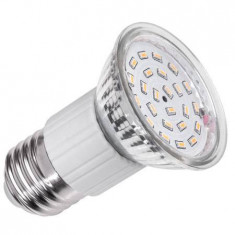 Bec LED 24x 3014 E27 alb cald 3000K alb cald 4.5W 355lm Vipow