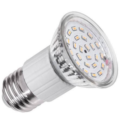 Bec LED 24x 3014 E27 alb cald 3000K alb cald 4.5W 355lm Vipow foto