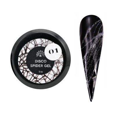 Disco Spider Gel pentru unghii, 5g, 01 foto