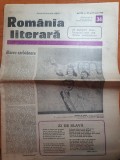 Romania literara 21 august 1980-articol nicolae iorga si tudor arghezi