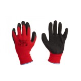 Manusi de protectie acoperite cu latex, marimea 11, rosu, Geko G73534