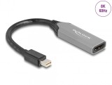 Adaptor Mini DisplayPort la HDMI 8K60Hz cu HDR, Delock 64331