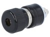 Soclu Banană 4mm Negru 30A 60VDC