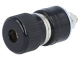 Soclu Banană 4mm Negru 30A 60VDC