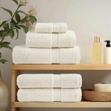 Prosoape de spalare 2 pcs Crem Bumbac