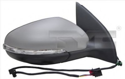 Oglinda exterioara VW GOLF VI (5K1) (2008 - 2013) TYC 337-0174 foto