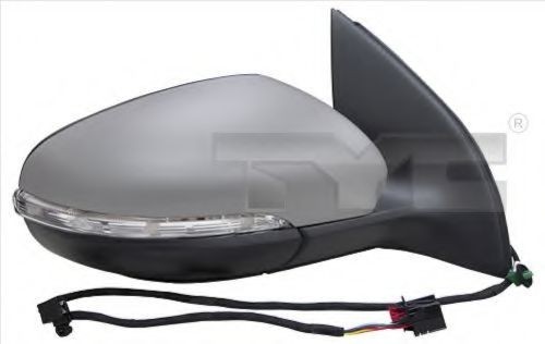 Oglinda exterioara VW GOLF VI (5K1) (2008 - 2013) TYC 337-0174
