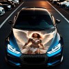 Folie Capota Auto &ldquo;Hood Art&rdquo; rezistenta la exterior, marime L (180 x 130cm) &ndash; Cod: AVX-CAPOTA-003L
