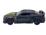 Macheta Metalica replica Chevrolet Camaro, Scara 1:32, cu Efecte Luminoase si Sonore, Deschide Usi, Capota, Portbagaj, Culoare Negru