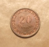 SAO TOME E PRINCIPE 20 CENTAVOS 1971