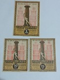 Notgeld speciale Săptăm&acirc;na Culturii și Sportului din Hamburg (Kultur u. Sport-Woche Hamburg), eveniment desfășurat &icirc;ntre 12 și 24 august 1921