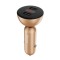 Incarcator Auto Baseus, Shake-head Power Display, 4.8 A 2 x USB, Auriu