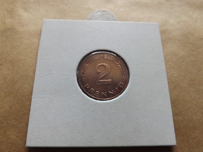 Germania 2 Pfennig 1979 D