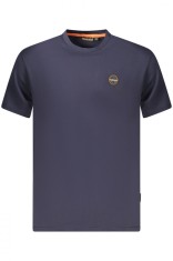 Napapijri Tricou barbati, cu logo pe maneca, Regular Fit, Bleumarin (Marime: M) foto