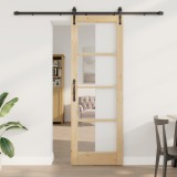 Ușă glisantă vidaXL cu set de accesorii &#039;ORKDAL&#039;73.5x211 cm