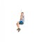 Leagan Monkey rotund din plastic PP10 Verde KBT