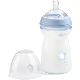 Chicco Natural Feeling Boy biberon pentru sugari 6m+ 330 ml