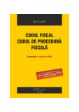 Codul fiscal. Codul de procedură fiscală - Paperback brosat - Hamangiu