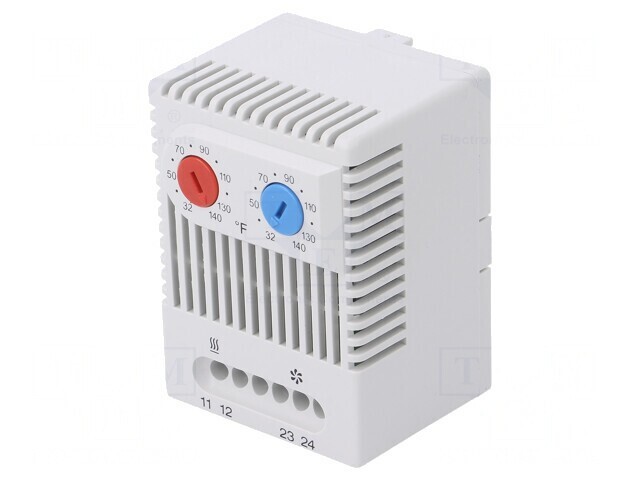 Termostat NC NO 10A 250VAC Cleme Șurub -45&divide;80&deg;C