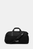 EA7 Emporio Armani geantă sport culoarea negru, AF19722.7X000288