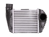 Intercooler Audi A6/A6 Allroad (C6), 07.2006-08.2011, motor 2.7 TDI 120kw, diesel, cutie manuala, cu/fara AC, aluminiu brazat/plastic, 200x195x73 mm,