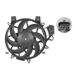 Ventilator radiator Opel Combo 11, Corsa C 06, Tigra 09, motor: 1.3 Cdti, 1.7 Cdti, 1.7 DI, 1.7 DTI, cu pre-resistor, 180 W; 290 mm; 3 pini,