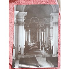 Fotografie, interior biserica catolica veche