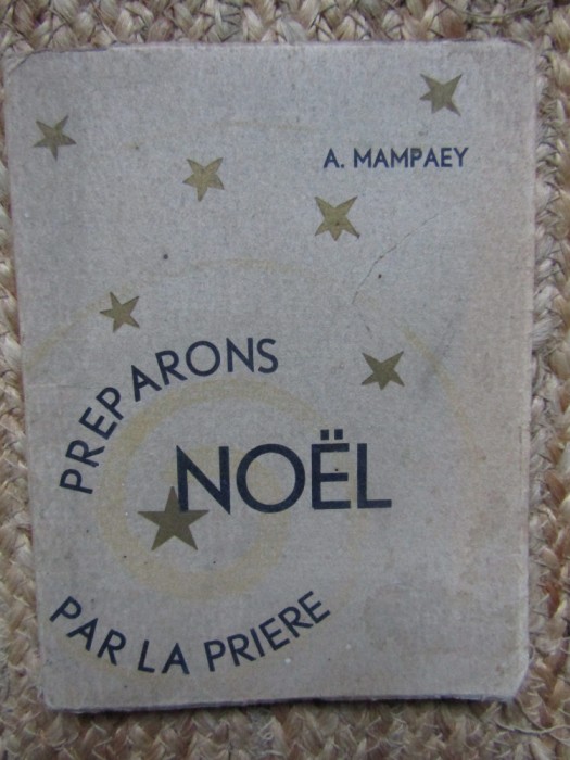 PREPARONS NOEL PAR LA PRIERE - A. MAMPAEY